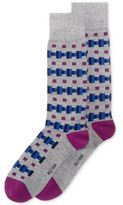 Thumbnail for your product : Alfani Men's Rectangle Stripe Socks, Created for Macy's