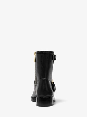 MICHAEL Michael Kors Reeves Leather Moto Boot