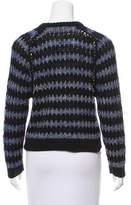 Thumbnail for your product : Theyskens' Theory Striped Long Sleeve Sweater