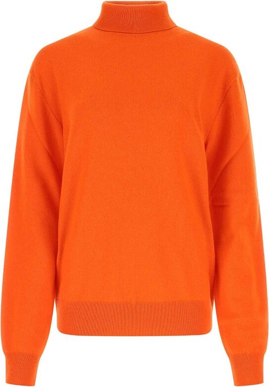 Womens Orange Turtleneck | Shop The 