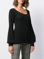 Thumbnail for your product : Roberto Collina balloon sleeves jumper