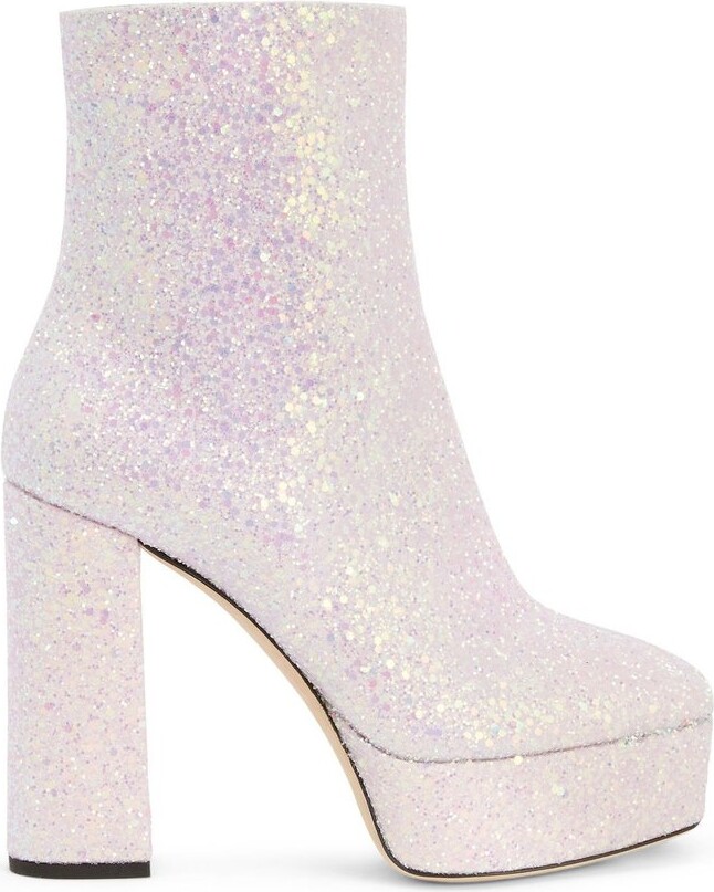 Giuseppe Zanotti Morgana Glitter Ankle Boots