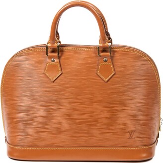 Leather small bag Louis Vuitton Brown in Leather - 33395760