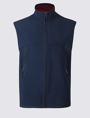 Blue Harbour Textured Zipped Through Fleece Jacket