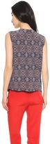 Thumbnail for your product : Jenni Kayne Sleeveless Crossover Top