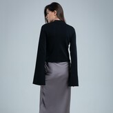 Thumbnail for your product : Voya Vera Black Knit Top