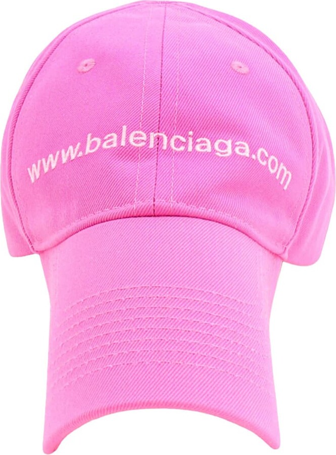 Balenciaga Staff embroidered baseball cap - ShopStyle Hats