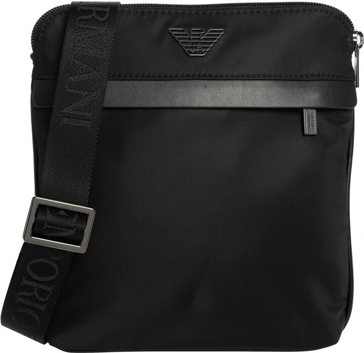 Emporio Armani Shoulder Bag Men In Black