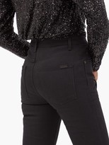 Thumbnail for your product : Saint Laurent High-rise Skinny-leg Jeans - Black