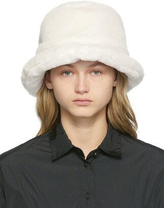 RED Valentino Faux-Fur Bucket Hat