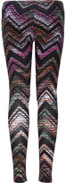Thumbnail for your product : Full Tilt Chevron Stripe Print Girls Leggings