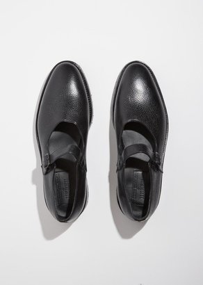 Phoebe English Buckle Strap Shoe Black Size: IT 40