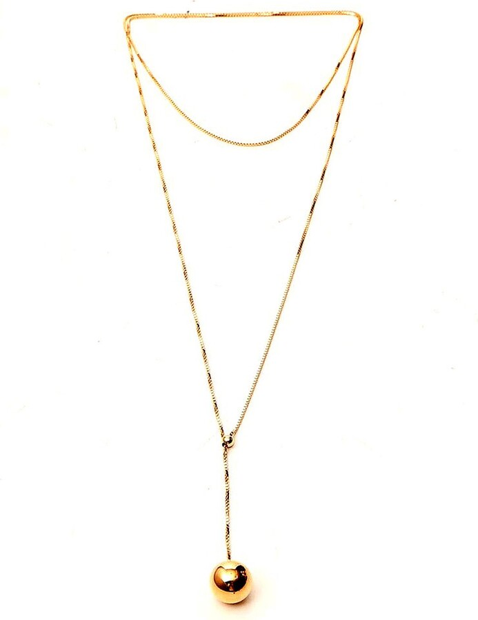 Bottega Veneta Gold Necklaces | ShopStyle