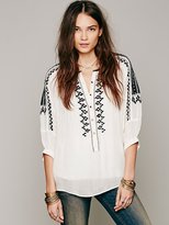 Thumbnail for your product : Free People Love Lost Embroidered Tunic