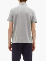 Thumbnail for your product : Valentino Rockstud Cotton Polo Shirt - Mens - Grey