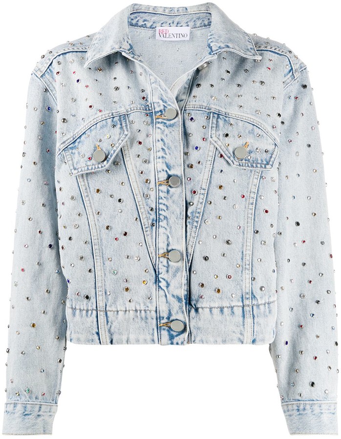 red valentino denim jacket