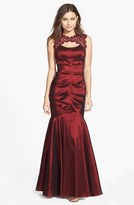 Thumbnail for your product : Xscape Evenings Lace & Taffeta Mermaid Gown (Regular & Petite)