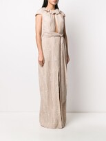 Thumbnail for your product : Roland Mouret Rila creases effect gown