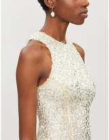 Thumbnail for your product : Galvan Almalfi sequinned gown