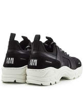 Thumbnail for your product : Ami Running Sneakers in Neoprene, Suede, Leather and Mesh