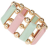 Thumbnail for your product : Dorothy Perkins Pastel bead stretch bracelet