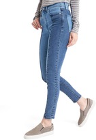 Thumbnail for your product : Gap Super high rise two-tone true skinny jeans