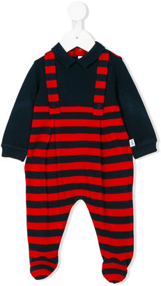 Il Gufo striped layered pyjamas