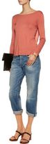 Thumbnail for your product : Enza Costa Split-Back Stretch-Jersey Top