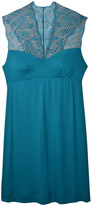Thumbnail for your product : Cosabella Peacock Short Slip Dress