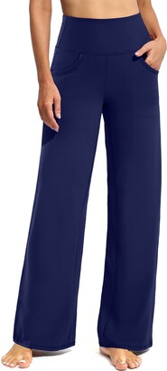 Promover Women's Activewear Trousers Straight Wide Leg with