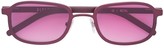Thumbnail for your product : Blyszak red Steel frame III sunglasses with smoke lens