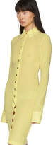 Thumbnail for your product : Supriya Lele Yellow Silk Shirt Dress