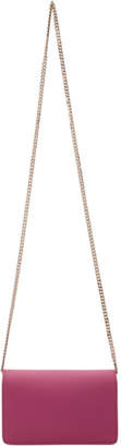 Versace Pink Small Palazzo Flap Pouch Chain Bag