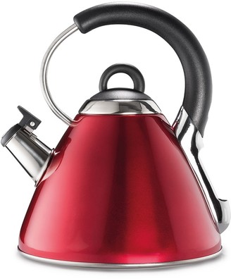 Baccarat Barista Italico Stovetop Whistling Kettle 2.2L Red