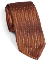 Thumbnail for your product : Armani Collezioni Speckle Print Silk Tie