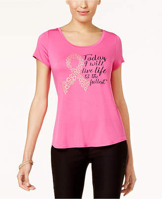 Thalia Sodi BCRF Graphic T-Shirt, Created for Macy's
