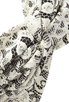 Thumbnail for your product : Forever 21 Lace Print Knotted Headwrap