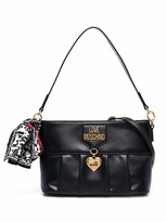 Thumbnail for your product : Love Moschino Logo-Print Scarf Shoulder Bag