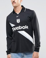 Thumbnail for your product : Reebok Collared Sweatshirt In Black AY4858