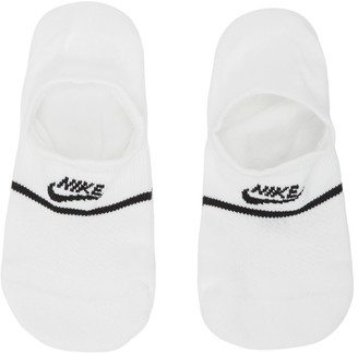 Nike Two-Pack White SNKR No Show Socks