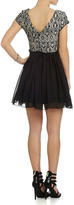 Thumbnail for your product : Teeze Me Tribal-Print-Bodice Skater Dress