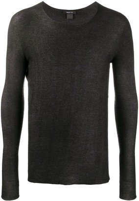 Mens Fitted Crew Neck Black Sweater | Shop the world’s largest ...