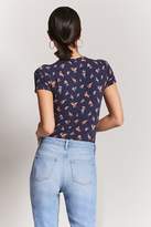 Thumbnail for your product : Forever 21 Floral Print Bodysuit
