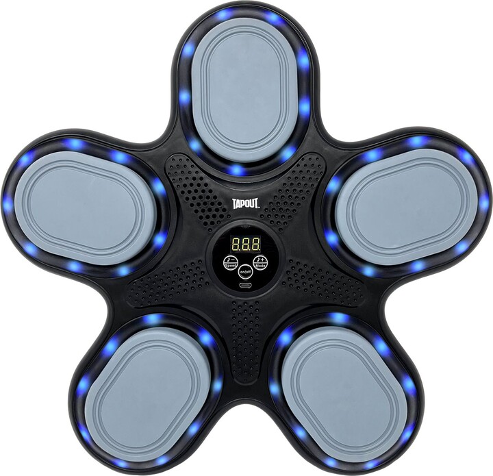 Tapout 5-Target Music Boxing Punch Trainer, Black