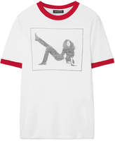 CALVIN KLEIN 205W39NYC - Printed Slub Cotton-jersey T-shirt - White