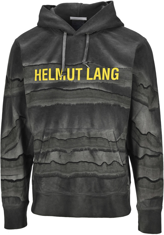 yellow helmut lang hoodie
