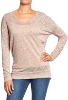 Thumbnail for your product : Old Navy Women's Slub Sweater-Knit Tops