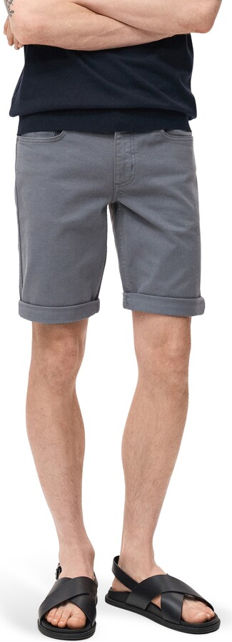 MANGO Denim Bermuda Shorts