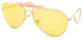 Thumbnail for your product : Vintage Sunglasses Smash BULLET Vintage Aviator Sunglasses - Gold