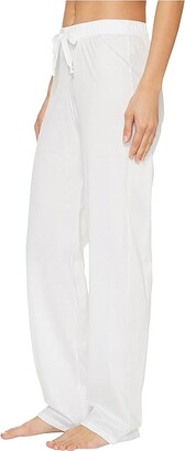 Hanro Cotton Deluxe Drawstring Long Pants (White) Women's Pajama -  ShopStyle Bottoms